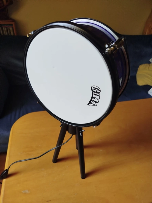 Piękna lampka z bębenka