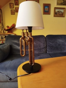 Lampka z części instrumentu