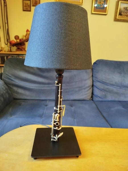 Lampka z części oboju