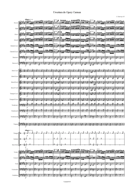 Georges Bizet - Uwertura do Opery Carmen