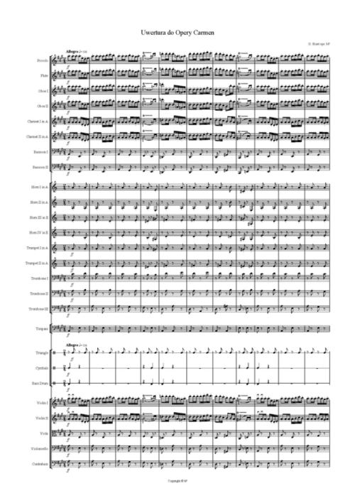 Georges Bizet - Uwertura do Opery Carmen