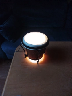Pięna lampka z Bongosa